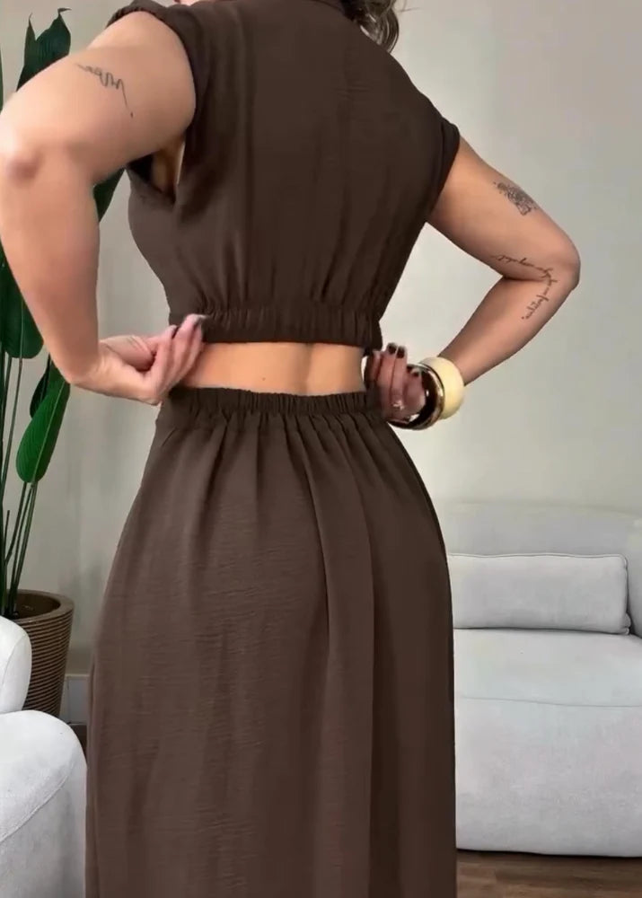 Vestido Lisa Elegance