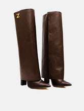 Bota de Couro Lumière Femme