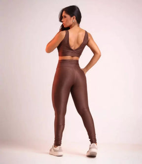 Conjunto de Calça Canelado