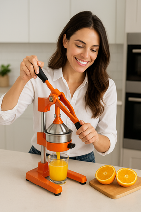 Espremedor de Frutas Le Pressé – O Sabor Puro, Sem Sujeira e Sem Esforço