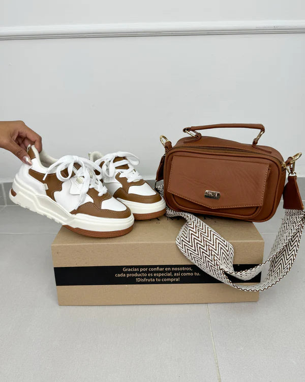 🔥 Compre 1 Tênis Premium + Leve 1 Bolsa Elegante GRÁTIS!