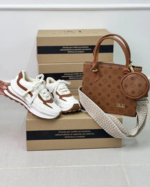 🔥 Compre 1 Tênis Premium + Leve 1 Bolsa Elegante GRÁTIS!