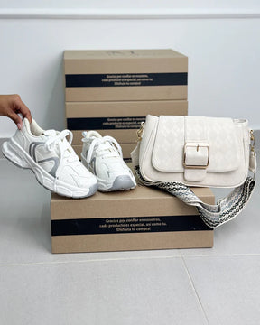 🔥 Compre 1 Tênis Premium + Leve 1 Bolsa Elegante GRÁTIS!