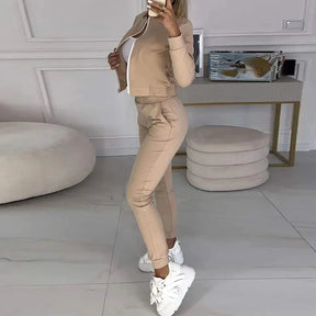 Conjunto Olivia – Blazer Alfaiataria + Calça Reta com Elegância Atemporal