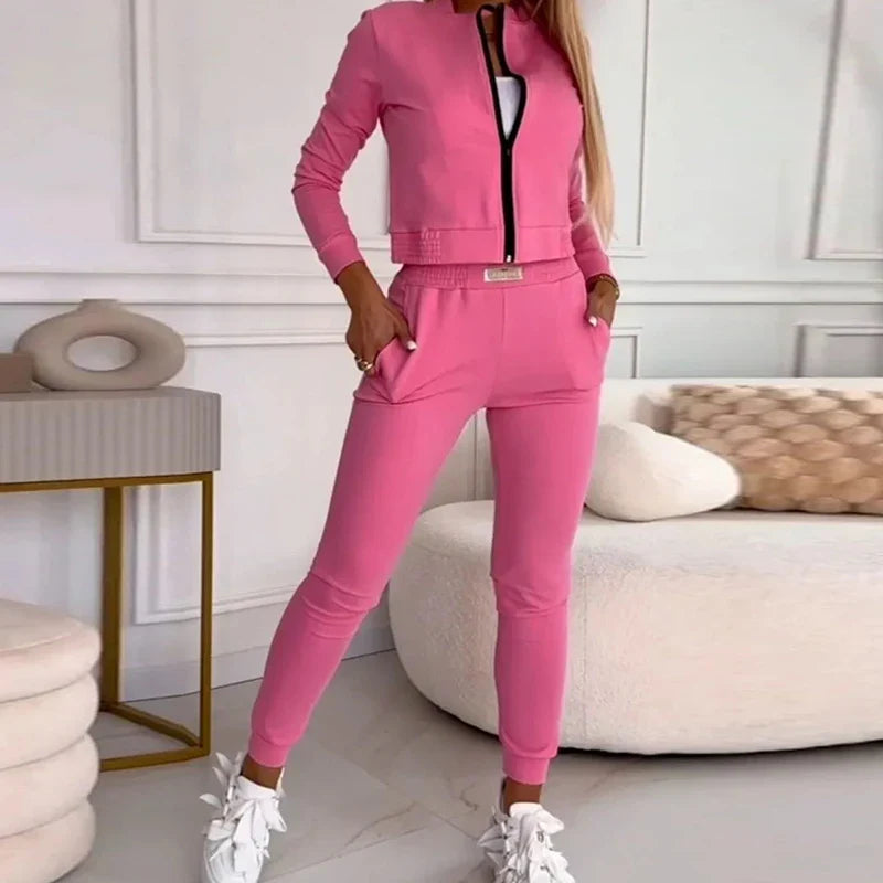 Conjunto Olivia – Blazer Alfaiataria + Calça Reta com Elegância Atemporal