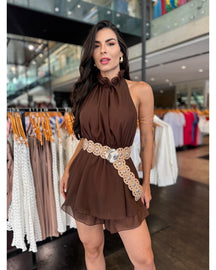 Macaquinho Boho Chic