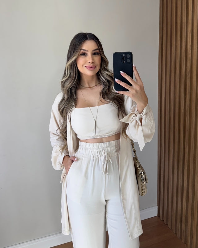 Conjunto Harmonia  – Versatilidade em Três Peças para Você Brilhar