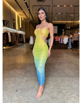 Vestido Tule Degradê